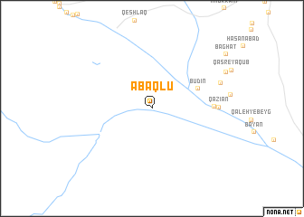 map of ‘Abāqlū