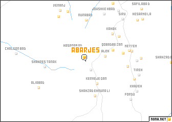 map of Abarjes