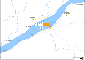 map of Abarnima