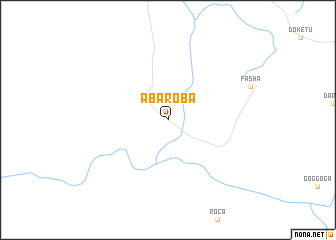 map of Abaroba
