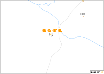 map of Aba Saimal
