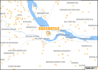 map of Abās Bānda