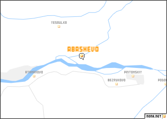 map of Abashëvo