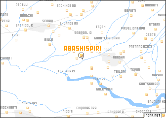 map of Abashispiri