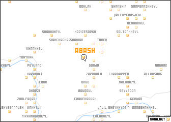 map of Ābāsh