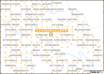 map of Abasingammedda