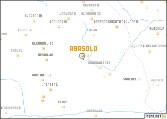 map of Abasolo