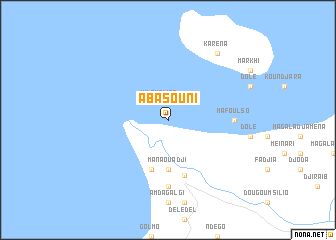 map of Abasouni