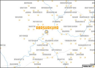 map of Abasuakuma