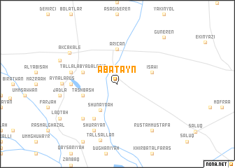 map of ‘Abātayn