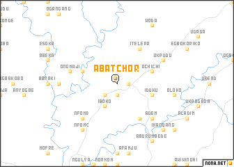 map of Abatchor