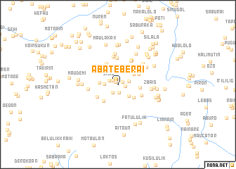 map of Abateberai