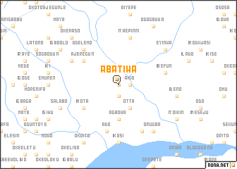 map of Abatiwa