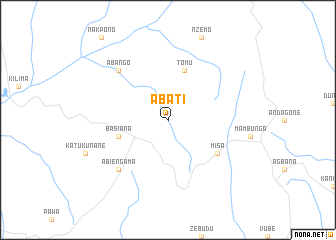 map of Abati