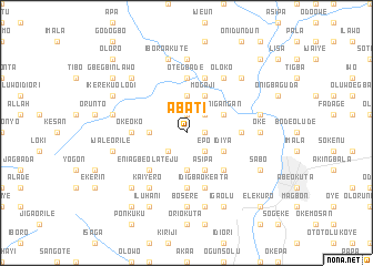 map of Abati