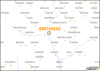 map of Abatumesu