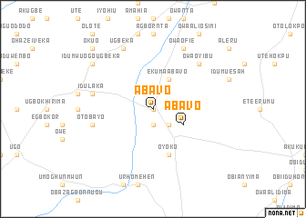 map of Abavo