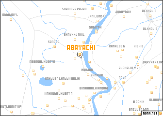 map of Abāyachi