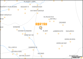 map of ‘Abāyah