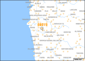 map of Abaya