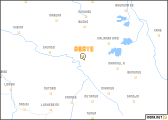 map of Abaye