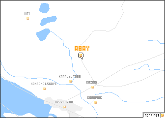map of Abay