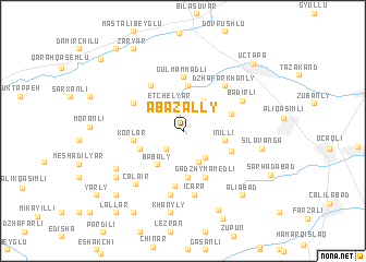 map of Abazally