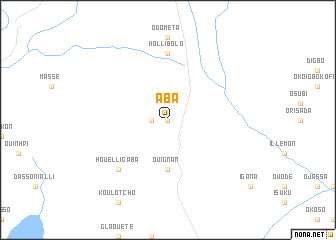 map of Aba