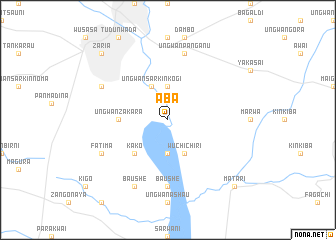 map of Aba