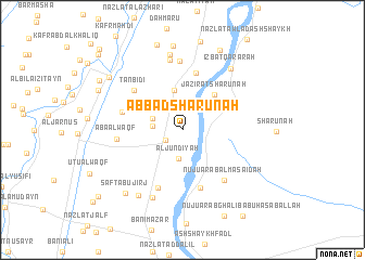 map of ‘Abbād Shārūnah