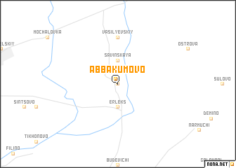 map of Abbakumovo