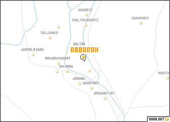 map of ‘Abbārah