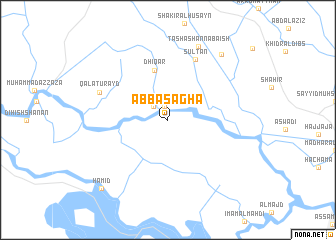 map of ‘Abbās Āghā