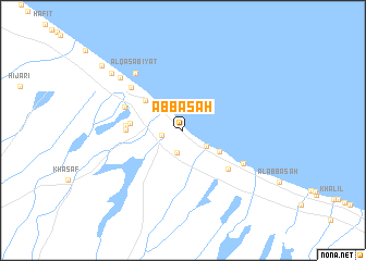 map of ‘Abbāsah