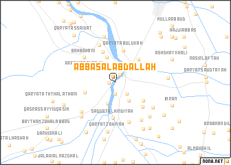 map of ‘Abbās al ‘Abd Allāh