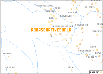 map of ‘Abbās Barfī-ye Soflá