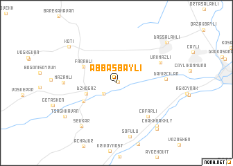 map of Abbasbǝyli