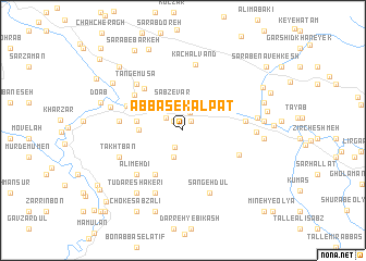 map of ‘Abbās-e Kalpat