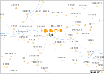 map of Abbāsīyah