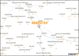 map of ‘Abbāsīyeh