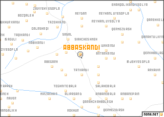 map of ‘Abbās Kandī