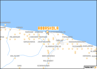 map of ‘Abbās Kolā