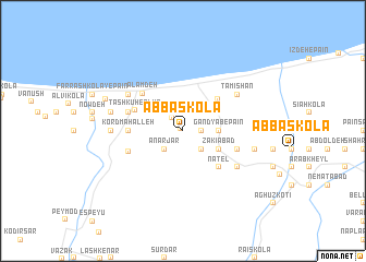 map of ‘Abbās Kolā