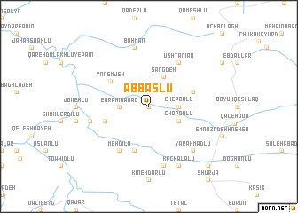 map of ‘Abbāslū