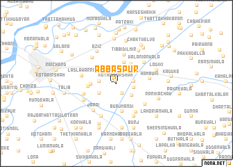 map of Abbāspur