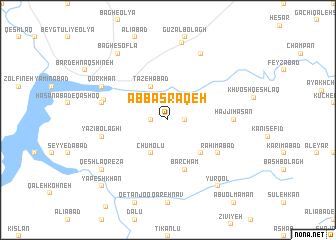 map of ‘Abbās Raqeh