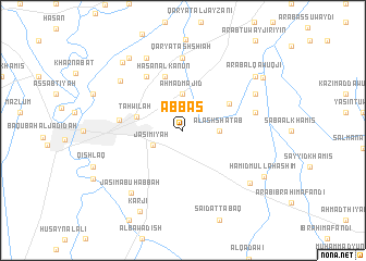 map of ‘Abbās