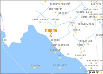 map of ‘Abbās