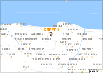 map of Abbech