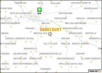 map of Abbecourt